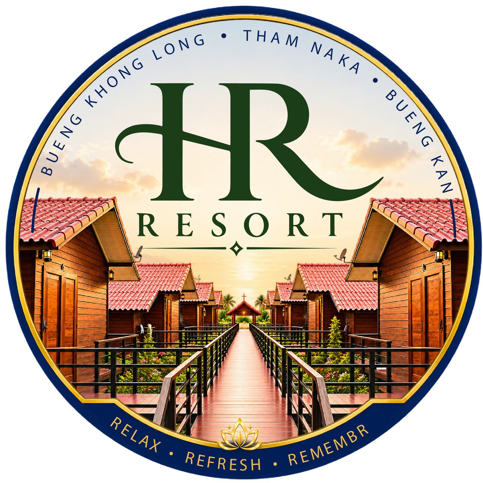 HR Resort บึงโขงหลง จังหวัดบึงกาฬ
